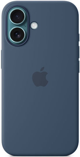 Apple Back Cover Silicone Denim (iPhone 16)