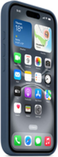 Apple Back Cover Silicone Denim (iPhone 16)