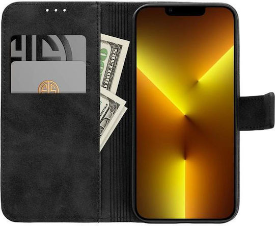 Tender Книга Изкуствена кожа Черен (Redmi Note 13 Pro 5G / Poco X6)