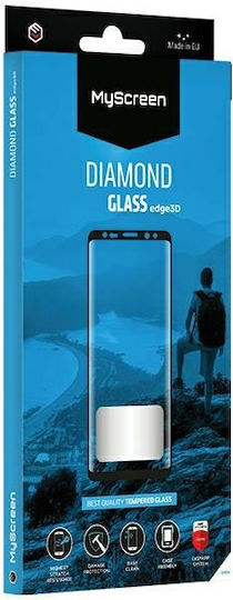 MyScreenPROTECTOR 3D Tempered Glass Black (Moto G85)