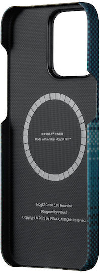 Pitaka Magez Back Cover Aramid Fiber 0.75mm Multicolour (iPhone 15 Pro Max)