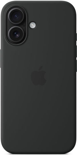 Apple Back Cover Silicone Black (iPhone 16 Plus)