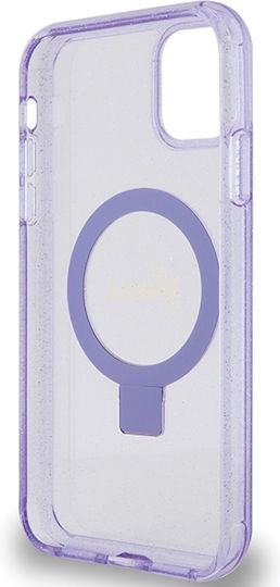 Guess Back Cover Πλαστικό Μωβ (iPhone XR)