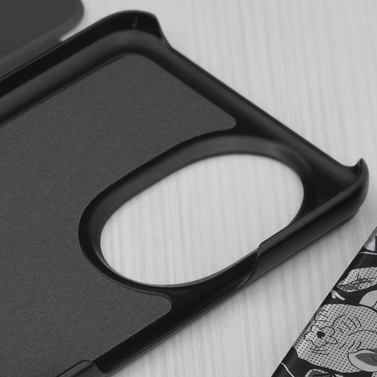 Techsuit Efold Back Cover Σιλικόνης Μαύρο (Honor 200 - OEM)