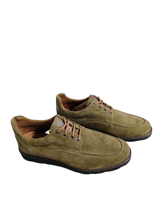 Pantofi casual pentru bărbați Anatomici Verzi
