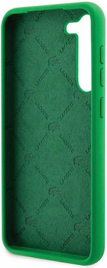 Lacoste Silicone Silicone Back Cover Πλαστικό / Σιλικόνης Πράσινο (Galaxy S23+)