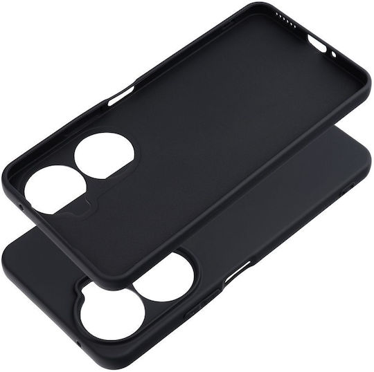Back Cover Σιλικόνης Μαύρο (Huawei Nova 12 SE)