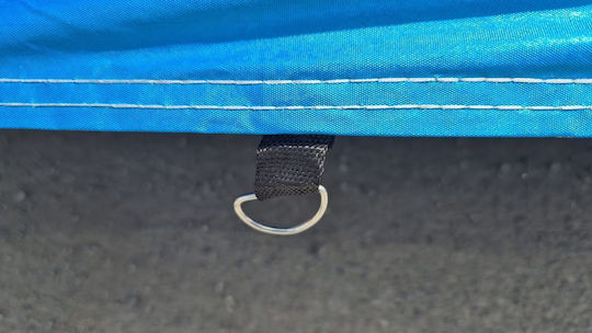Covers for Car 406x165x119cm Waterproof Secured with Elastic