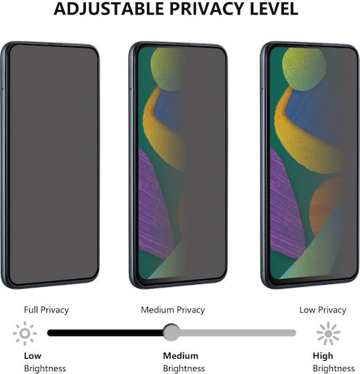 Закалено стъкло за цялото лице Черен (Motorola Moto G35 5G)