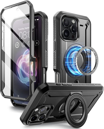 Supcase Unicorn Beetle Pro Mag Back Cover Plastic / Silicone 2mm Black (iPhone 16 Pro)