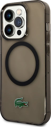Lacoste Back Cover Plastic Negru (iPhone 14 Pro)
