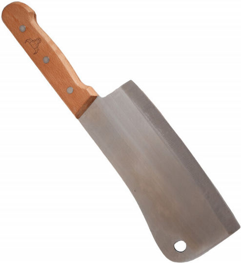 Stainless Steel Kitchen Knife Wooden Handle 32 Cm
