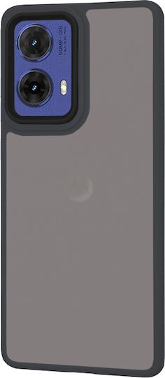 Techsuit Halofrost Back Cover Silicone Black (Moto G85)