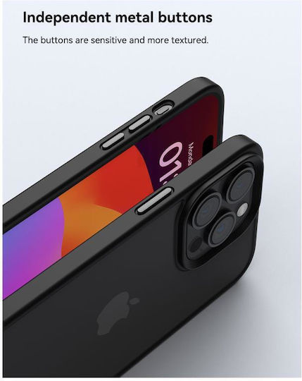 Devia Pino Back Cover Σιλικόνης / Πλαστικό Γκρι (iPhone 15 Plus)