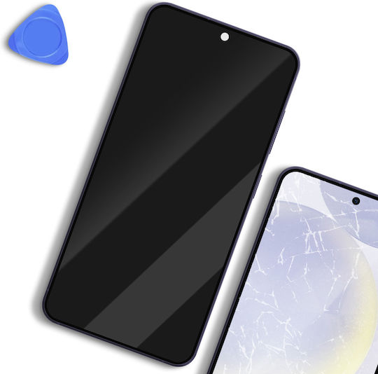 Samsung Screen for Samsung Galaxy S24 LCD with Touch Panel and Original Frame Purple