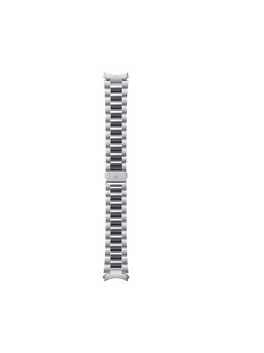 Spigen Modern Fit 316l Λουράκι Ανοξείδωτο Ατσάλι Ασημί (Samsung Galaxy Smartwatch 7, Watch 6 Classic, Watch 6)
