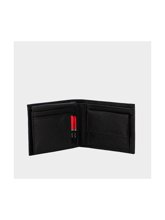 Pierre Cardin Men's Leather Wallet with RFID Black