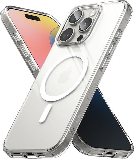 Ringke Fusion Magsafe Umschlag Rückseite Silikon Transparent (iPhone 17 Pro Max / iPhone 17 Pro / iPhone 16 Pro Max)