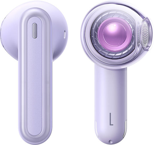 Baseus Bowie E5 Earbud Bluetooth Handsfree Ακουστικά με Θήκη Φόρτισης Μωβ
