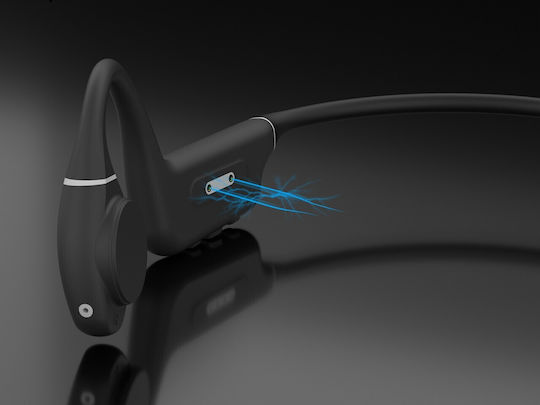 Creative Outlier Free+ Bone Conduction Bluetooth Handsfree Ακουστικά με Αντοχή στον Ιδρώτα Μαύρα