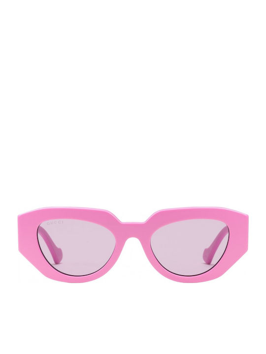 Gucci Unisex Sunglasses with Pink Plastic Frame GG1421S 004
