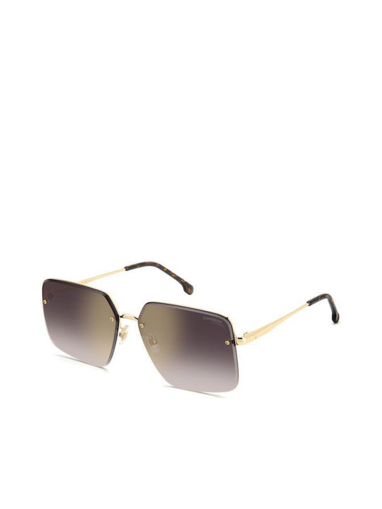 Carrera Women's Sunglasses with Gold Metal Frame and Pink Gradient Lens 3044/S 0NR/YK