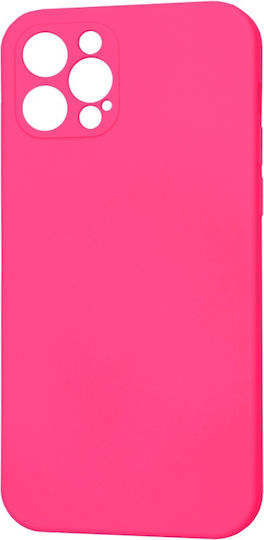 Techsuit Softflex Back Cover Fuchsia (iPhone 12 / 12 Pro)