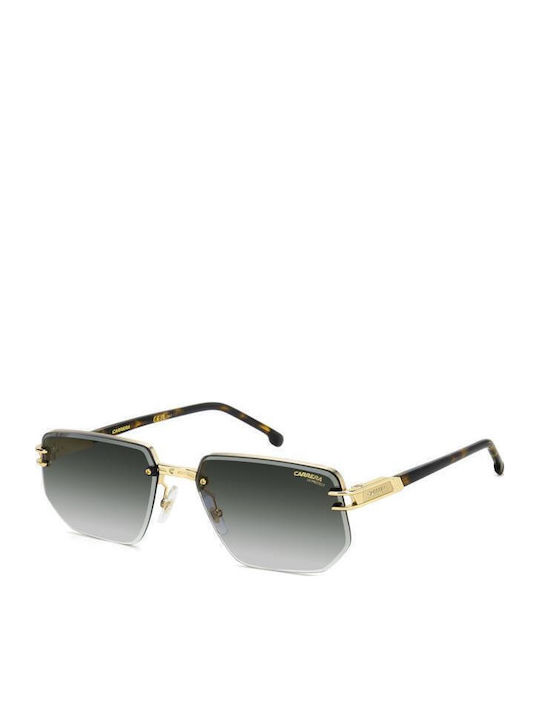 Carrera Unisex Γυαλιά Ηλίου με Χρυσό Μεταλλικό Σκελετό και Γκρι Ντεγκραντέ Φακό 1070/S 0NR/9K