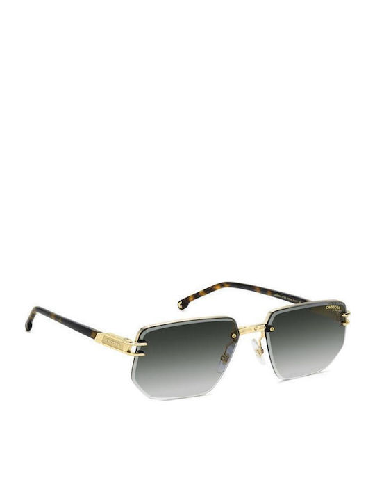 Carrera Unisex Γυαλιά Ηλίου με Χρυσό Μεταλλικό Σκελετό και Γκρι Ντεγκραντέ Φακό 1070/S 0NR/9K