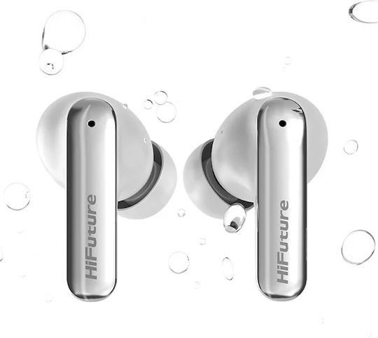 HiFuture Sonicair In-ear Bluetooth Handsfree Earphones with Sweat Resistance and Charging Case White