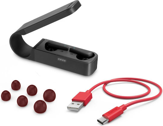 HAMA Spirit Pocket In-ear Bluetooth Handsfree Căști cu Carcasă de Încărcare Negru