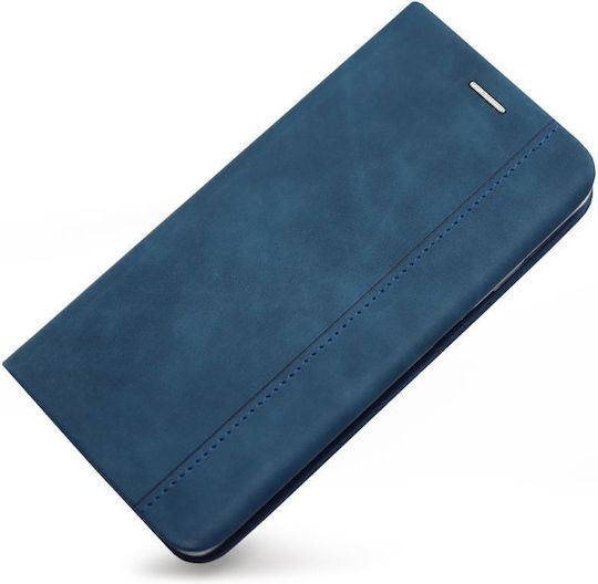 iNOS S-Folio NE Book Δερματίνης Navy Μπλε (Realme C33)