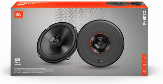 JBL Club 64 Ηχείο Αυτοκινήτου Ομοαξονικά με 60W RMS (Woofer)