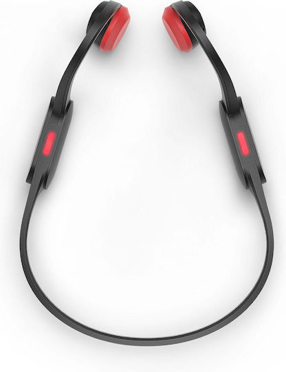 Philips Bone Conduction Bluetooth Handsfree Ακουστικά με Αντοχή στον Ιδρώτα Μαύρα