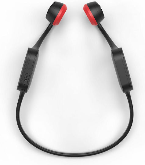 Philips Bone Conduction Bluetooth Handsfree Ακουστικά με Αντοχή στον Ιδρώτα Μαύρα