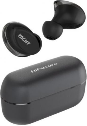 HiFuture YACHT In-ear Bluetooth Handsfree Căști cu Rezistență la Transpirație și Carcasă de Încărcare Negru