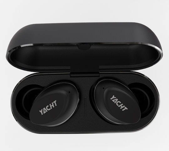 HiFuture YACHT In-ear Bluetooth Handsfree Căști cu Rezistență la Transpirație și Carcasă de Încărcare Negru