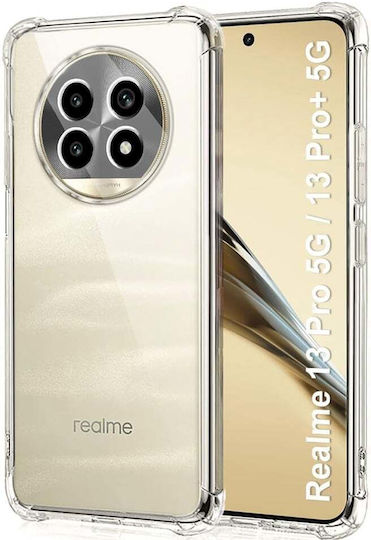 Techsuit Shockproof Clear Back Cover Σιλικόνης Διάφανο (Realme 13 Pro / 13 Pro+)