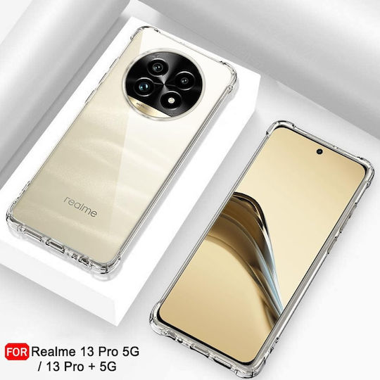 Techsuit Shockproof Clear Back Cover Σιλικόνης Διάφανο (Realme 13 Pro / 13 Pro+)