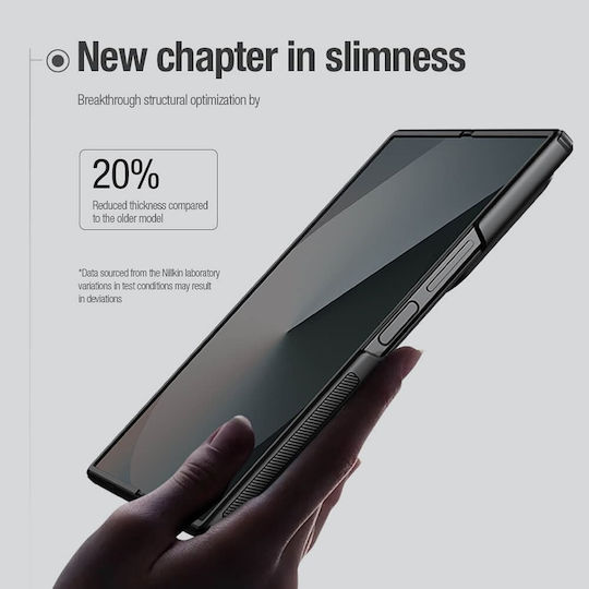 Nillkin Super Frosted Shield Fold Книга Текстил Черен (Galaxy Z Fold6)