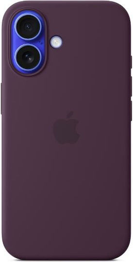 Apple Silicone Case with MagSafe Back Cover Silicone Plum (iPhone 16 Plus)