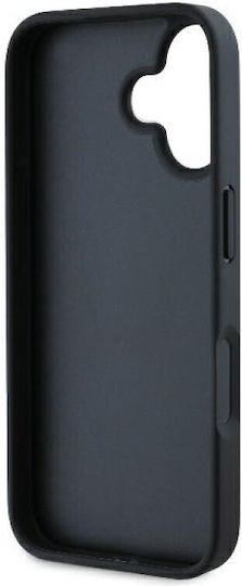 Karl Lagerfeld Monogram Karl&chaoupette Head Pin Umschlag Rückseite Kunststoff Schwarz (iPhone 16)