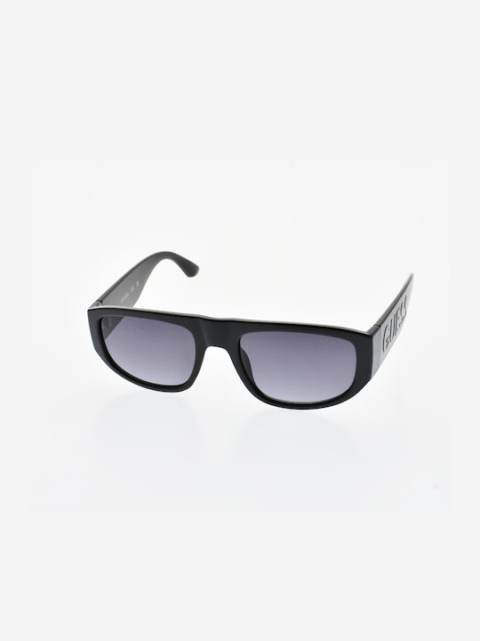 Guess Men's Sunglasses with Black Frame and Black Lens GF5107 01B