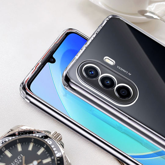 Tactical Umschlag Rückseite Silikon 0.2mm Transparent (Huawei Nova Y70)