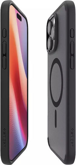 Spigen Ultra Hybrid MagFit Back Cover Πλαστικό 1.2mm Frost Black (iPhone 16 Pro Max)