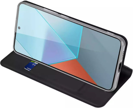 Dux Ducis Skin Pro Book Πλαστικό Μαύρο (Redmi Note 13 Pro 5G / Poco X6)