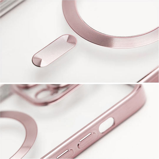 Tech-Protect Magshine Umschlag Rückseite Silikon Rosa (iPhone 13) 114856