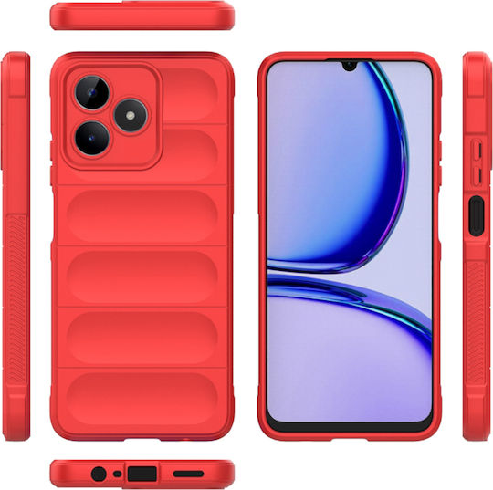 Techsuit Shield Back Cover Σιλικόνης Κόκκινο (Realme C53)