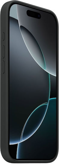 Apple Back Cover Silicone Black (iPhone 16 Pro)