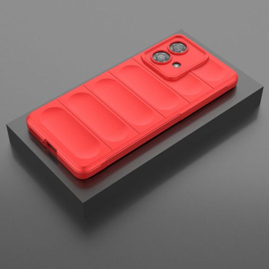 Techsuit Shield Back Cover Silicon Roșu (Motorola Edge 40 Neo)